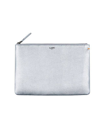 Symphony Embo Clutch Bag Silver - LMN3011 - BALAAN 1