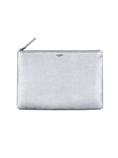 Symphony Embo Clutch Bag Silver - LMN3011 - BALAAN 1