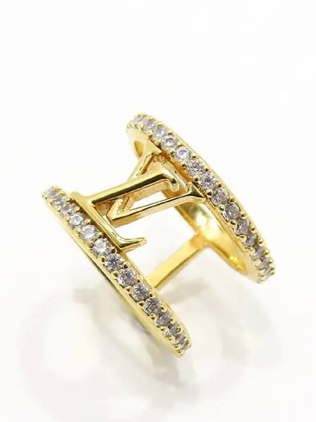 M1463X Gold LV Iconic Women s Ring XS Size - LOUIS VUITTON - BALAAN 2