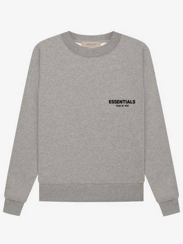 Fleece Core Crew Neck Sweatshirt Dark Oatmeal - FEAR OF GOD ESSENTIALS - BALAAN 4