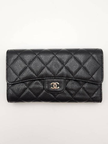 Women s Classic Caviar Long Wallet No 18 A31506 Condition A - CHANEL - BALAAN 1