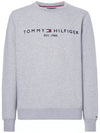 TH Flex Sweatshirt Medium Gray Heather - TOMMY HILFIGER - BALAAN 2