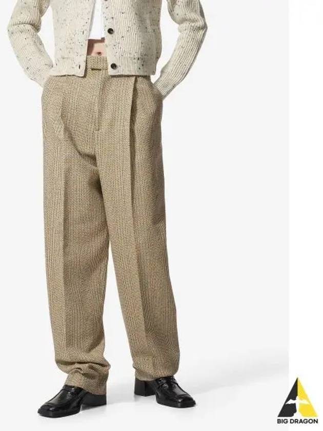 Bottega Veneta Prince of Wales Tweed Pants 743608 V4BW0 1487 B0111322345 - BOTTEGA VENETA - BALAAN 2