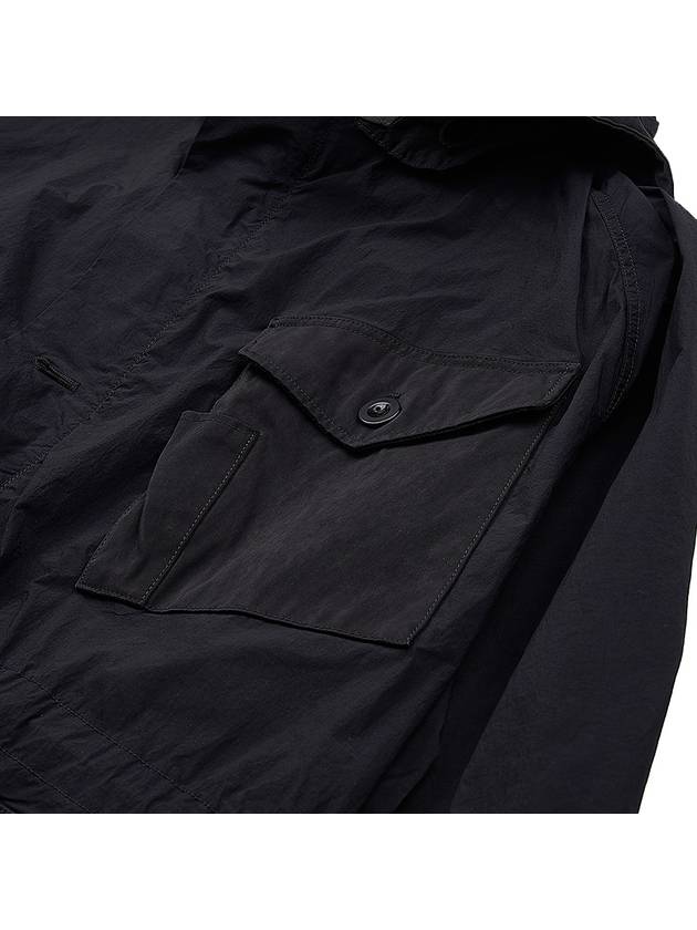 Mid-Layer Hooded Jacket Black - TEN C - BALAAN 9