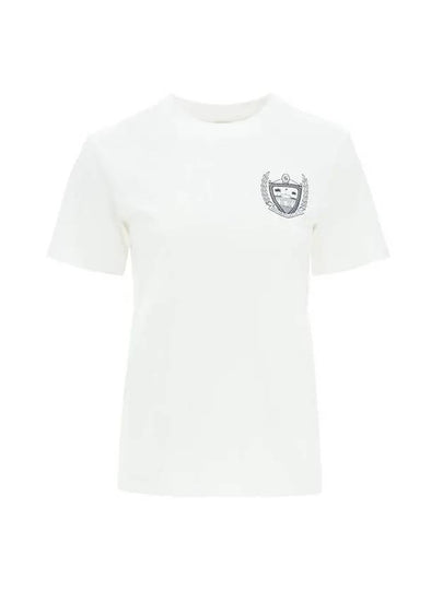 Women's Beverly Hills Short Sleeve T-Shirt White - SPORTY & RICH - BALAAN 2