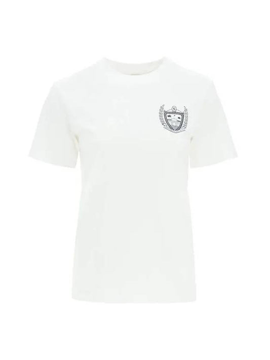 Women's Beverly Hills Short Sleeve T-Shirt White - SPORTY & RICH - BALAAN 2