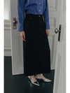 LUXE LONG SKIRT BLACK - ILROZE - BALAAN 5