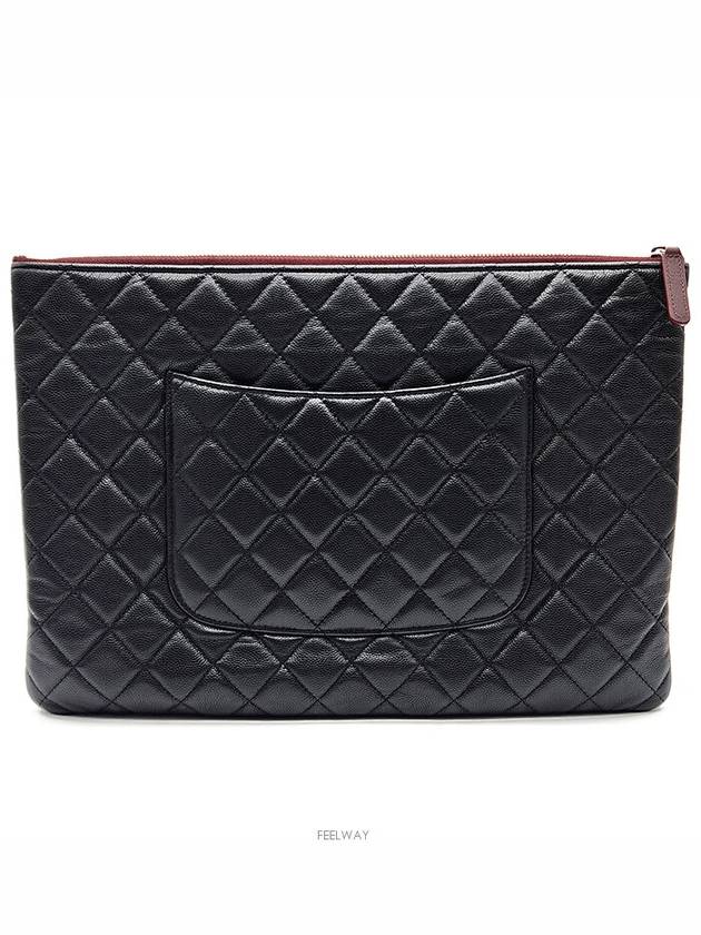 Caviar Clutch Large L337598 - CHANEL - BALAAN 3