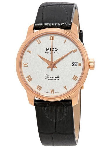 Mido Baroncelli III Automatic Silver Dial Ladies Watch M0272073601300 - MIDO - BALAAN 1