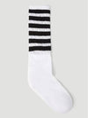 Striped ankle side logo technical blend knit socks - GUCCI - BALAAN 2