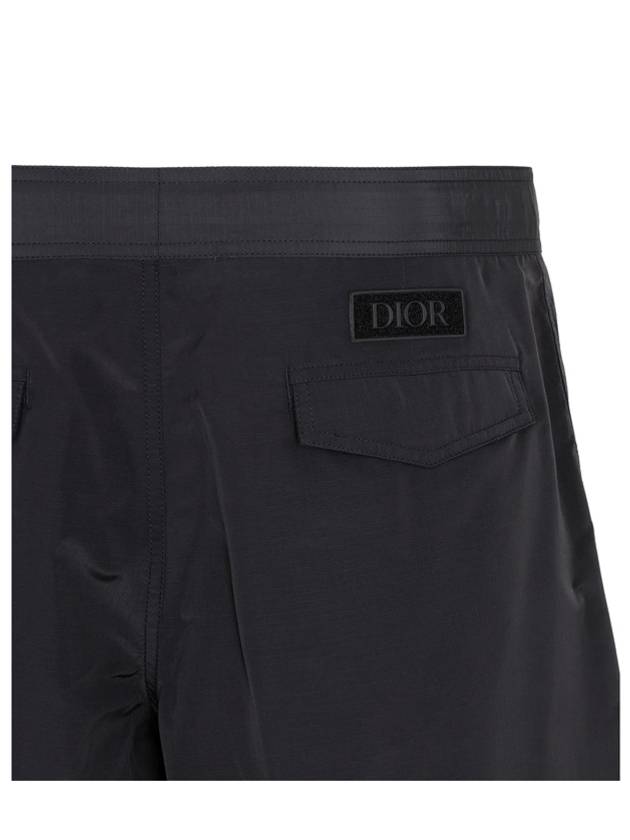 Buckle Bermuda Shorts Black - DIOR - BALAAN 5