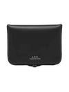 Josh Leather Coin Wallet Black - A.P.C. - BALAAN 2