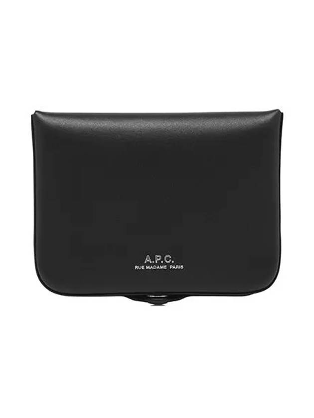 Josh Leather Coin Wallet Black - A.P.C. - BALAAN 2