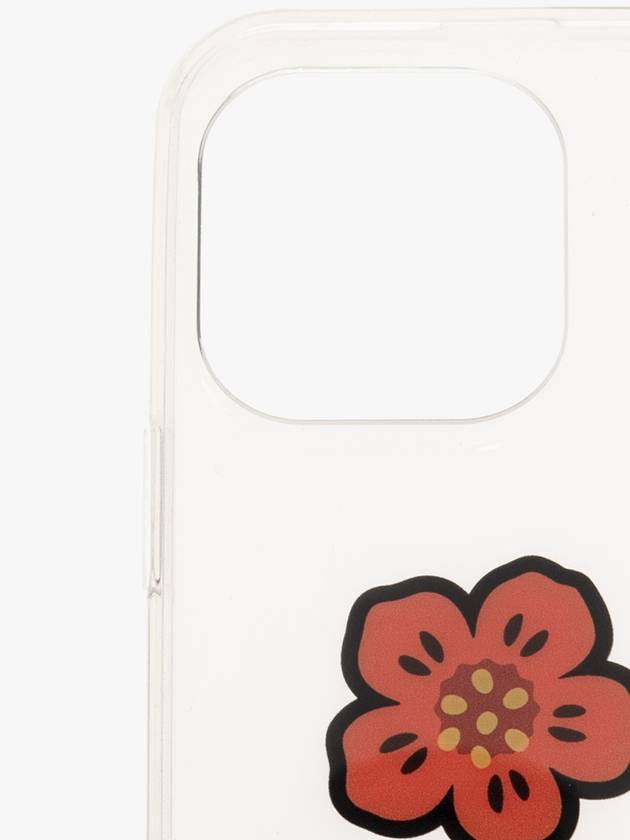 PARIS Boke iPhone 14 Pro Case Coral FD5COI14PRBF 27 - KENZO - BALAAN 3