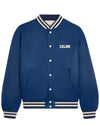 Loose Teddy Nylon Jacket Navy - CELINE - BALAAN 3