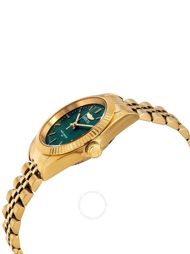 Invicta Specialty Green Dial Yellow Gold-tone Ladies Watch 29408 - INVICTA - BALAAN 2