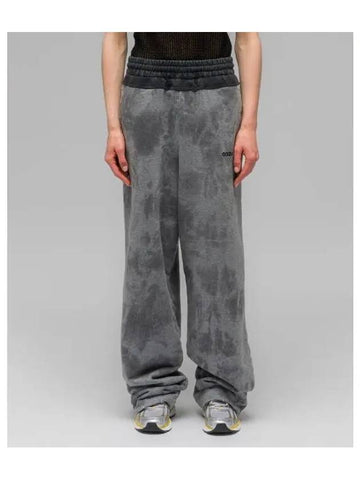 U glow stained sweatpants melange gray SWEATPANS - 032C - BALAAN 1