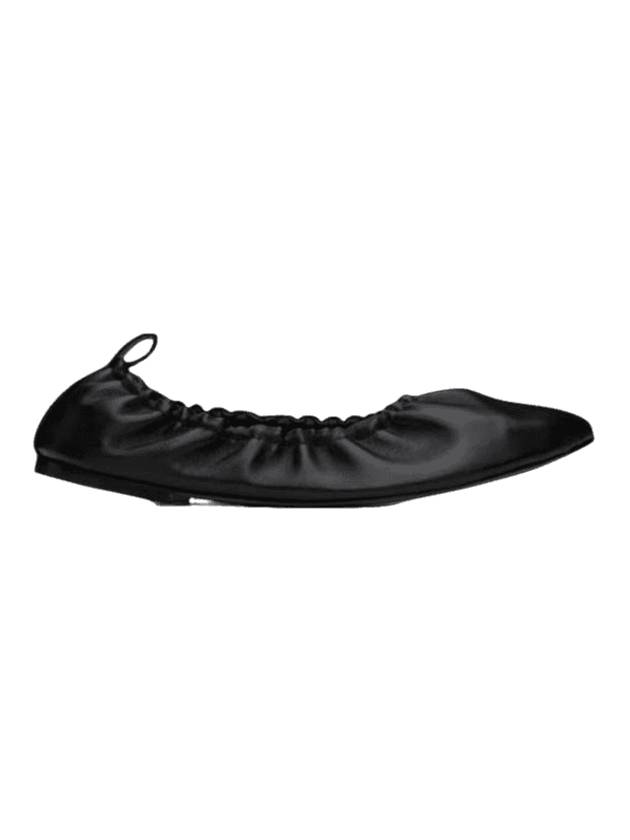 Women s Glove Leather Ballerina Black - THE ROW - BALAAN 1