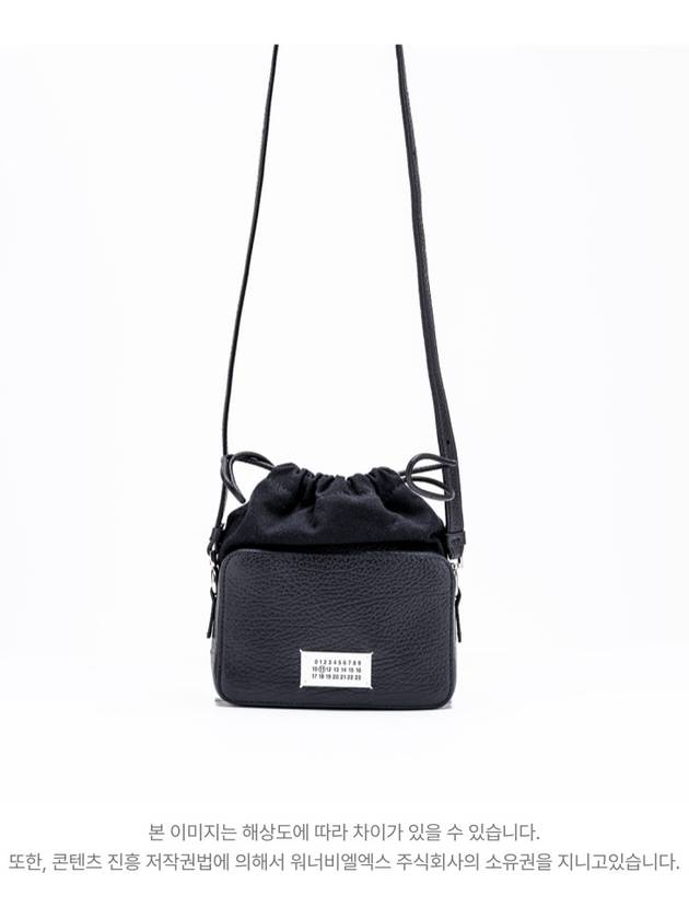 5AC Logo Patch Cross Bag Black - MAISON MARGIELA - BALAAN 3