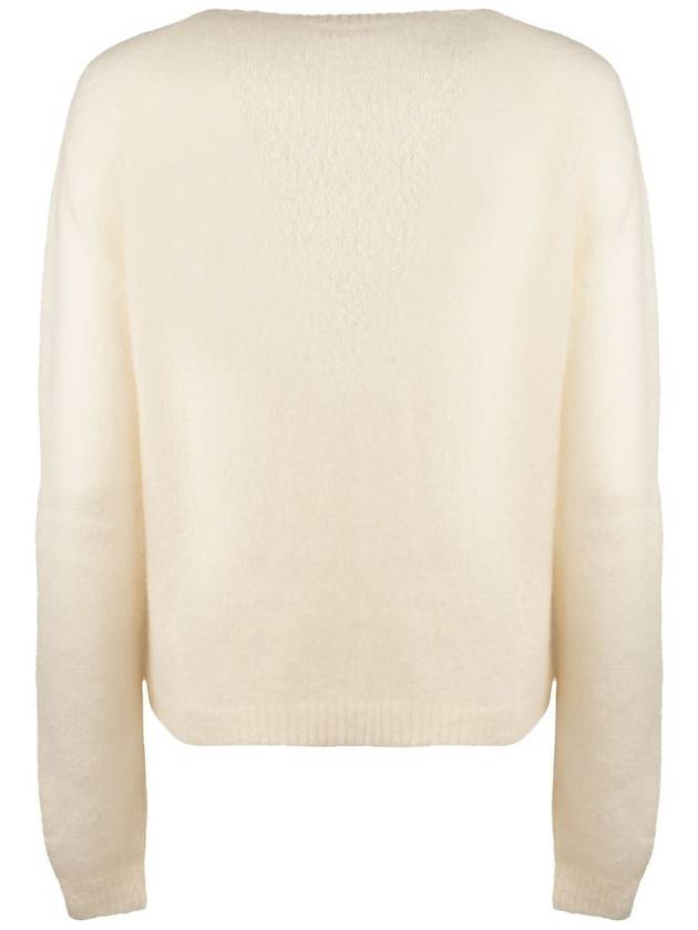 Base Cream Alpaca Sweater - BASE MILANO - BALAAN 2