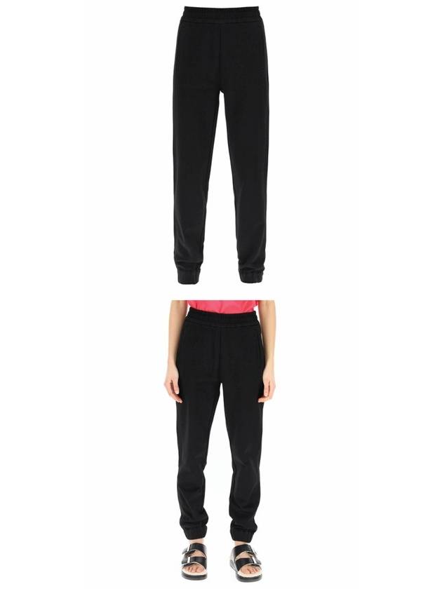 Logo Patch Track Pants Black - MONCLER - BALAAN 5