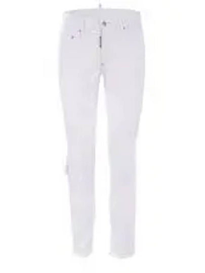 Men's Stretch Skater Jeans White - DSQUARED2 - BALAAN 2