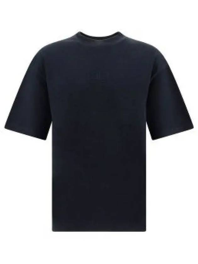 BB Embroidered Logo Short Sleeve T-Shirt Black - BALENCIAGA - BALAAN 2