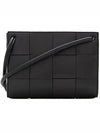 Intrecciato Cassette Mini Cross Bag Black - BOTTEGA VENETA - BALAAN 3