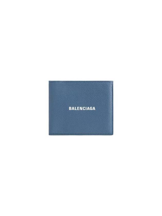 Cash Square Half Wallet Blue - BALENCIAGA - BALAAN 1