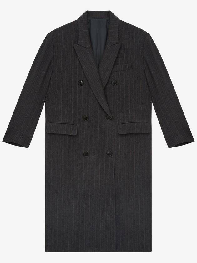 Lexana Trench Coat Navy - ISABEL MARANT - BALAAN 2