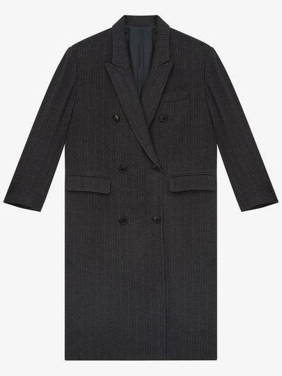 Lexana Trench Coat Navy - ISABEL MARANT - BALAAN 2