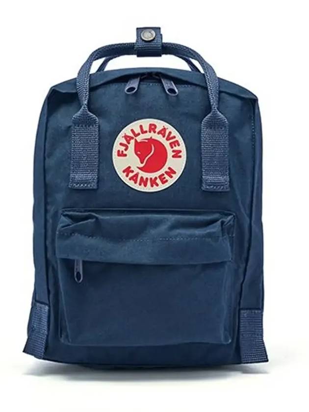 Kanken Logo Mini Backpack Navy - FJALL RAVEN - BALAAN 5