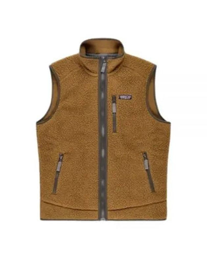 Men's Retro Pile Vest Shelter Brown - PATAGONIA - BALAAN 2