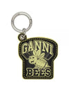 Bee Keyring Black Yellow - GANNI - BALAAN 1