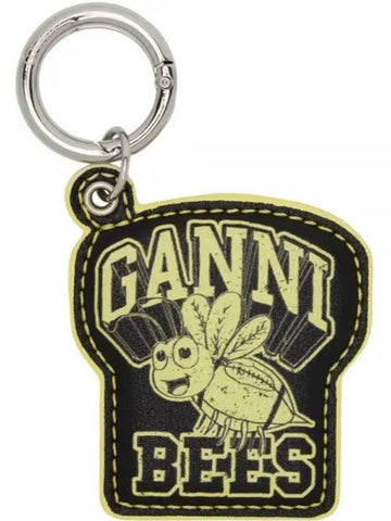 Bee Keyring Black Yellow - GANNI - BALAAN 1