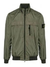 Compass Badge Pleated Windbreaker Khaki - STONE ISLAND - BALAAN 2