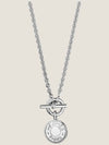 Clou de Selle Amulette Sterling Pendant Necklace Silver - HERMES - BALAAN 8