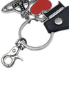 Polly I Love ORB Charm Key Holder Black - VIVIENNE WESTWOOD - BALAAN 6