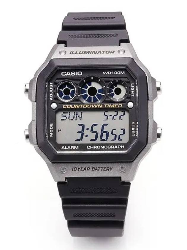 Watch AE 1300WH 8AVDF AE 1300WH 8A Digital Sports Men's Urethane Watch - CASIO - BALAAN 1