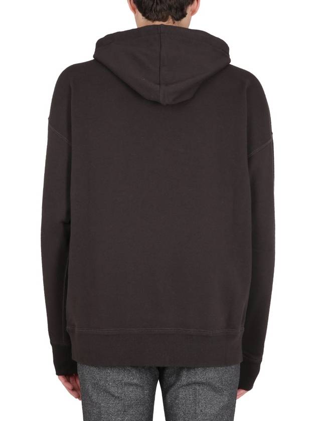 Miley Logo Hoodie Faded Black - ISABEL MARANT - BALAAN 6