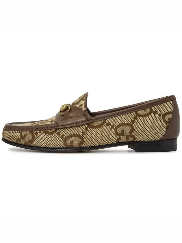 Women's Maxi GG Loafer Camel - GUCCI - 5