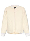 Elea Quilting Zip-Up Jacket Cream - A.P.C. - BALAAN 2