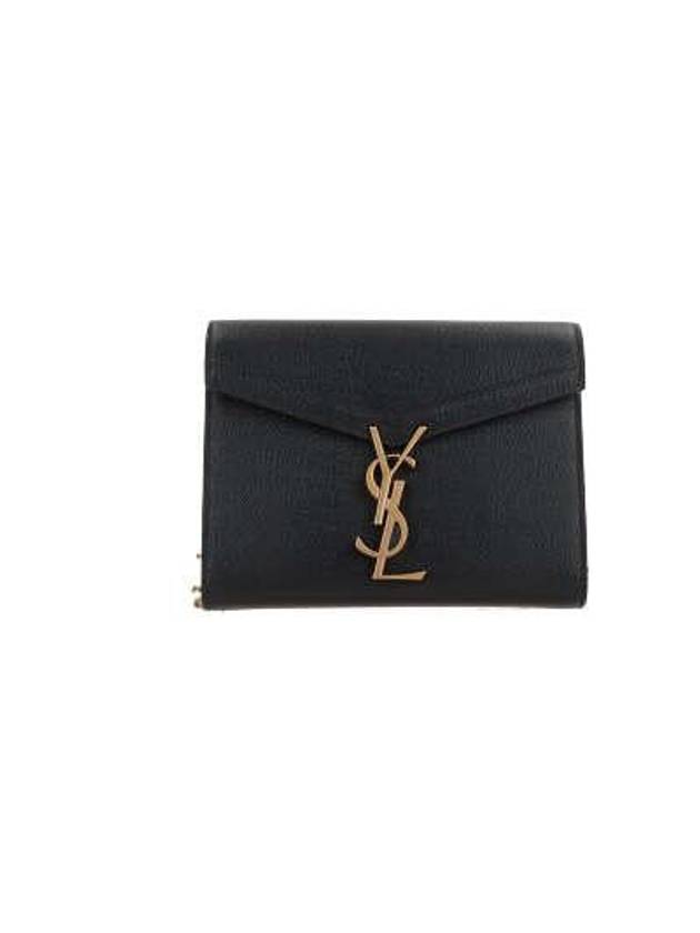 Cassandra Monogram Chain Shoulder Bag Black - SAINT LAURENT - BALAAN 2