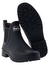 Wilton Wellington Chelsea Rain Boots Black - BARBOUR - BALAAN 6