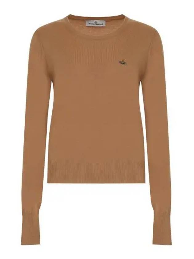 Bea Jumper Knit Top Camel - VIVIENNE WESTWOOD - BALAAN 2