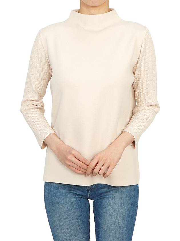 Cannes Knit Top Ivory - MAX MARA - BALAAN 6