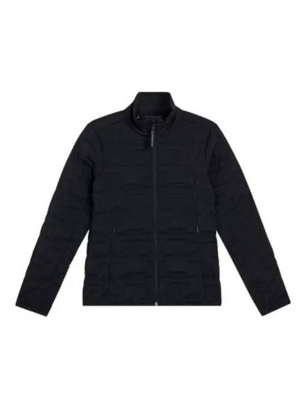 Marble Quilted Zip-Up Jacket Black - J.LINDEBERG - BALAAN 2