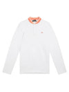 Men's Tyson Regular Fit Long Sleeve Polo Shirt White - J.LINDEBERG - BALAAN 4