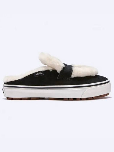 Style 53 Cozy Mule DX Shearling Black VN0005U3BF51 - VANS - BALAAN 1