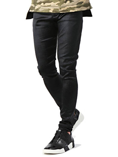 Slim Fit Leggings Black - BALMAIN - BALAAN 2